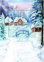 Zweigart-Kreuzstich-Karte-Winter-6264